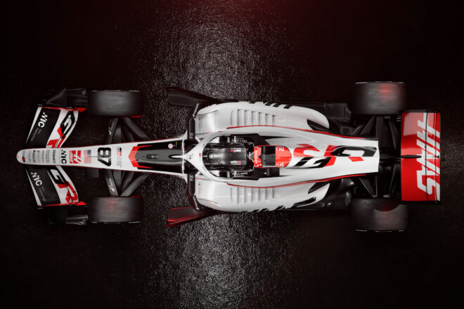 ハース2026年型F1マシン『VF-26』のカラーリング