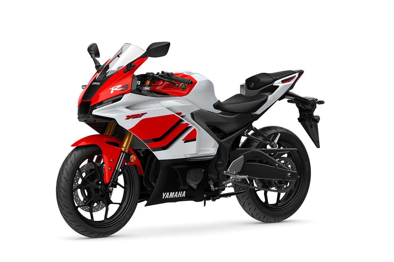 ヤマハ、スーパースポーツ『YZF-Rシリーズ』5車種の70周年記念モデルを発売