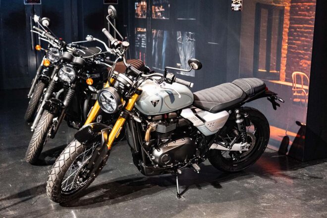 トライアンフ、新型『ボンネビル』シリーズの発表会を開催。ダレノガレ明美さんがブランドアンバサダーに就任