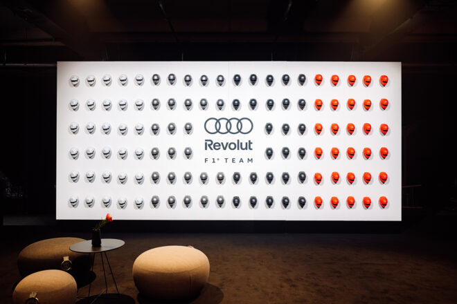 1月20日にベルリンで開催されたアウディF1のローンチイベント