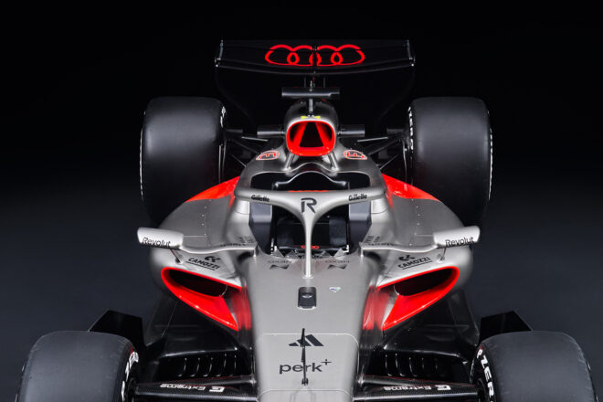 アウディの2026年型F1マシン『R26』のカラーリング