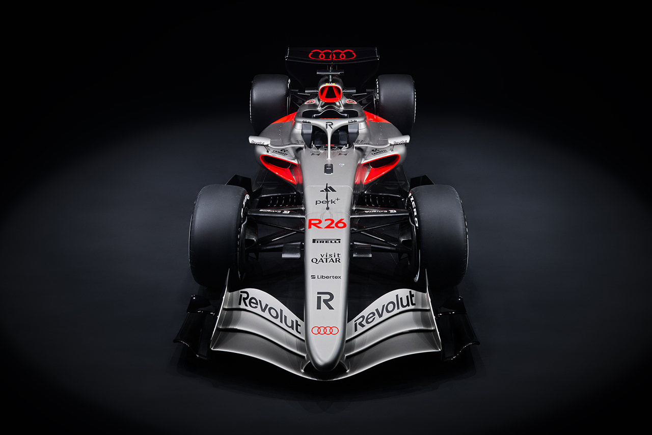 アウディの2026年型F1マシン『R26』のカラーリング