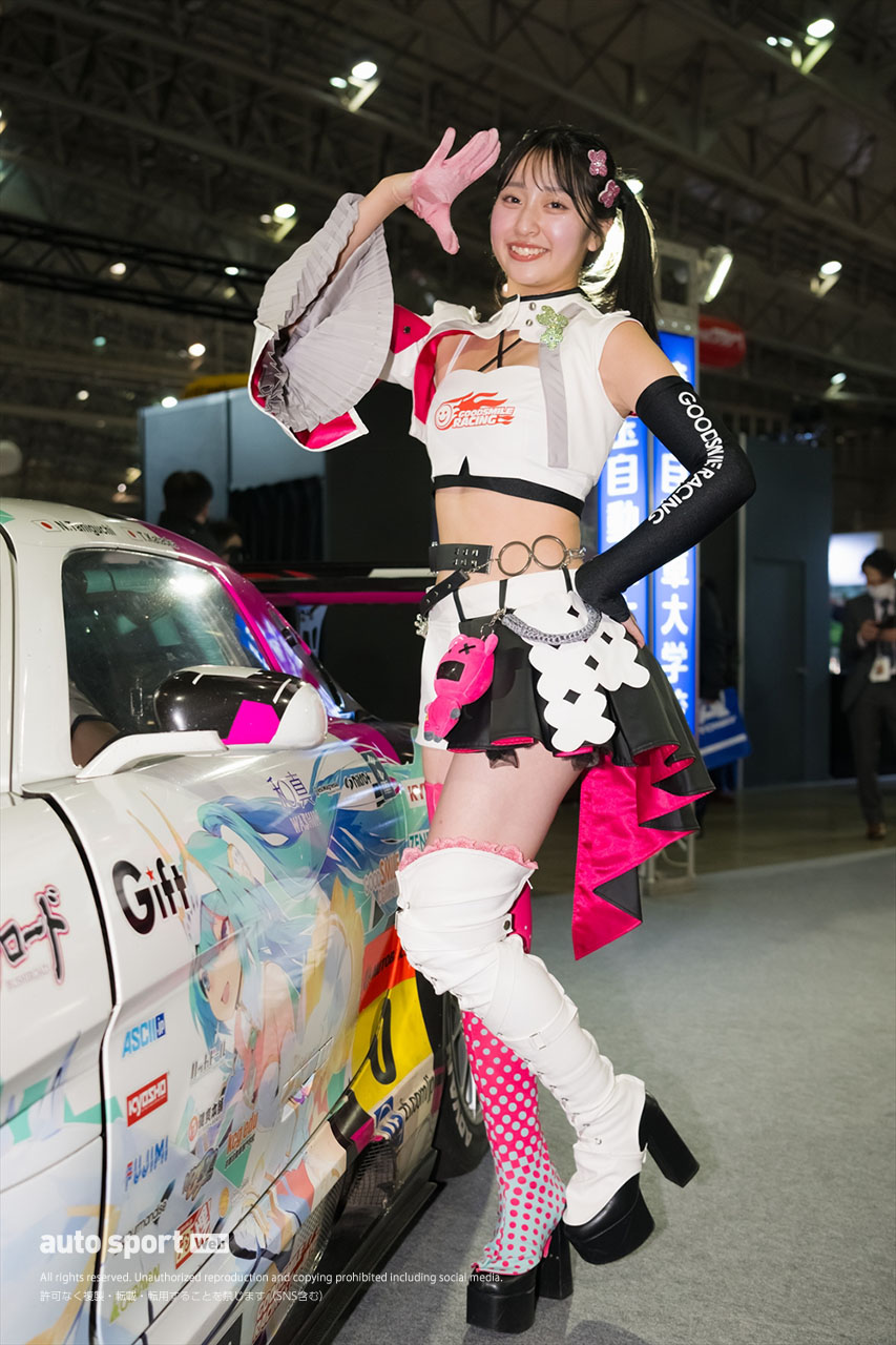 東京オートサロン2026ギャラリー 朝野姫羅／埼玉自動車大学校