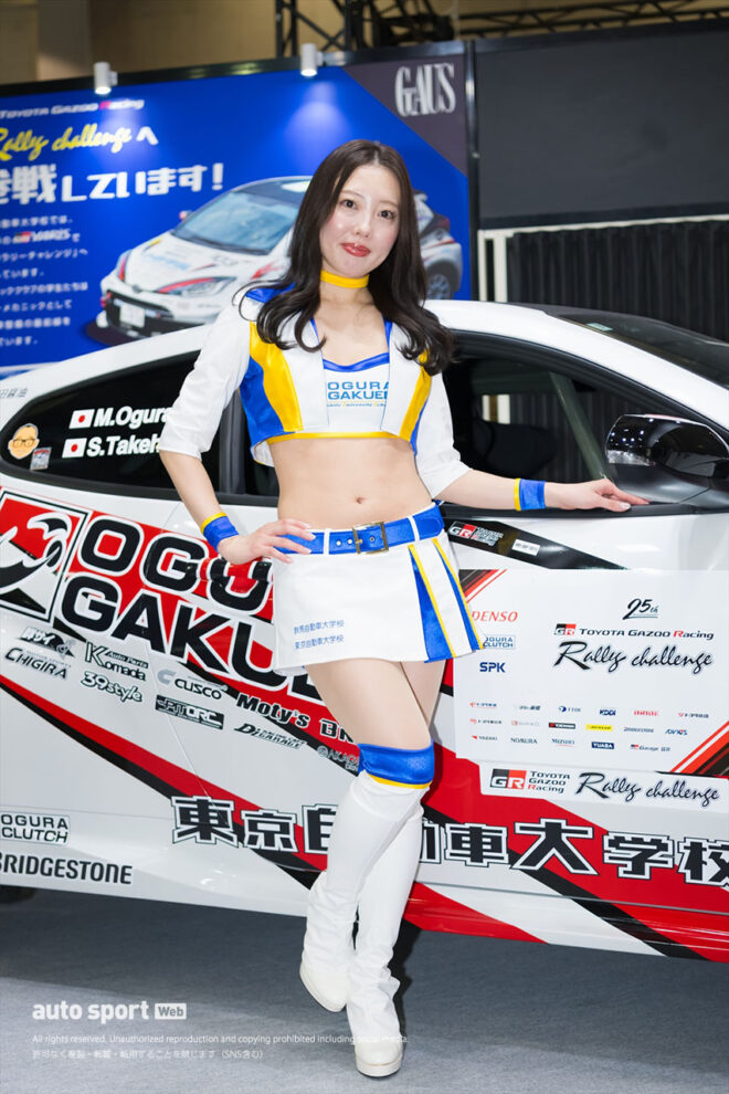 東京オートサロン2026ギャラリー 坂本優／小倉学園 群馬自動車大学校 東京自動車大学校