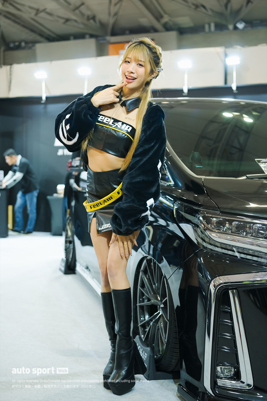 東京オートサロン2026ギャラリー copylo／JBT JAPAN・FEELAIR・6061-F CABONFIBER