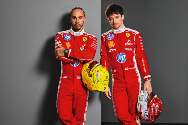 ルイス・ハミルトン＆シャルル・ルクレール（フェラーリ）