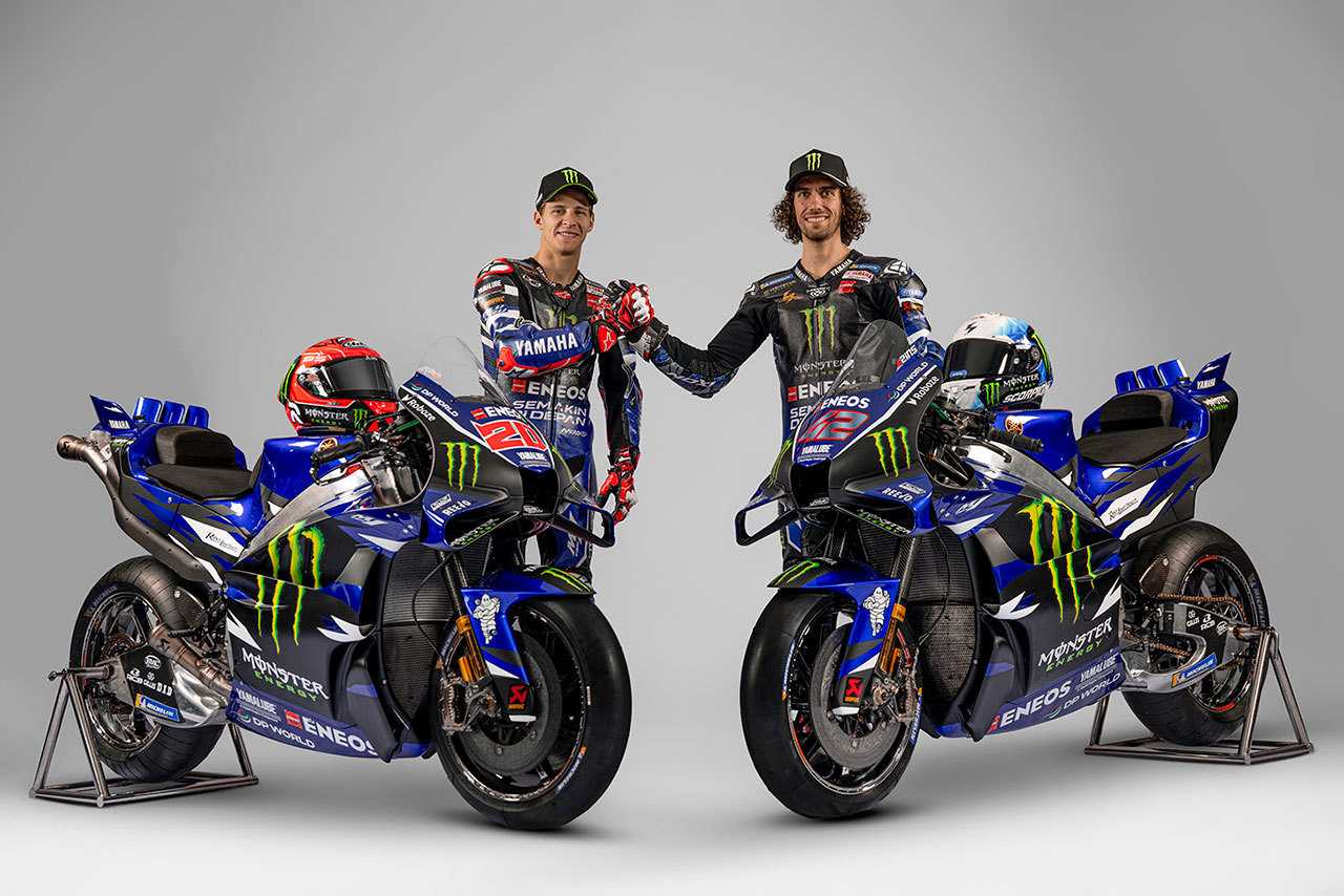 モンスターエナジー・ヤマハMotoGP、2026年型YZR-M1を披露。新型V4エンジンとともに前進誓う
