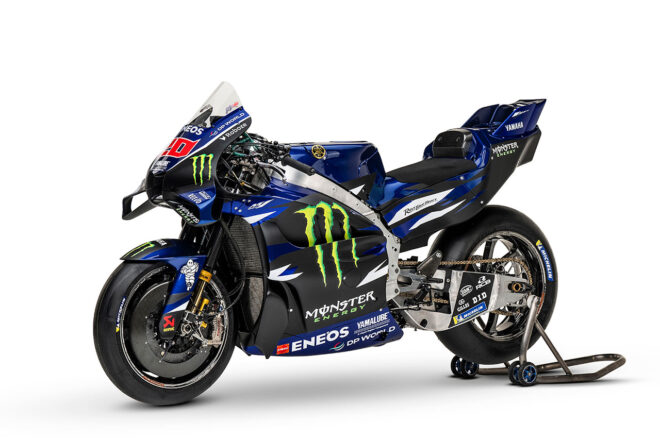 モンスターエナジー・ヤマハMotoGP、2026年型YZR-M1を披露。新型V4エンジンとともに前進誓う