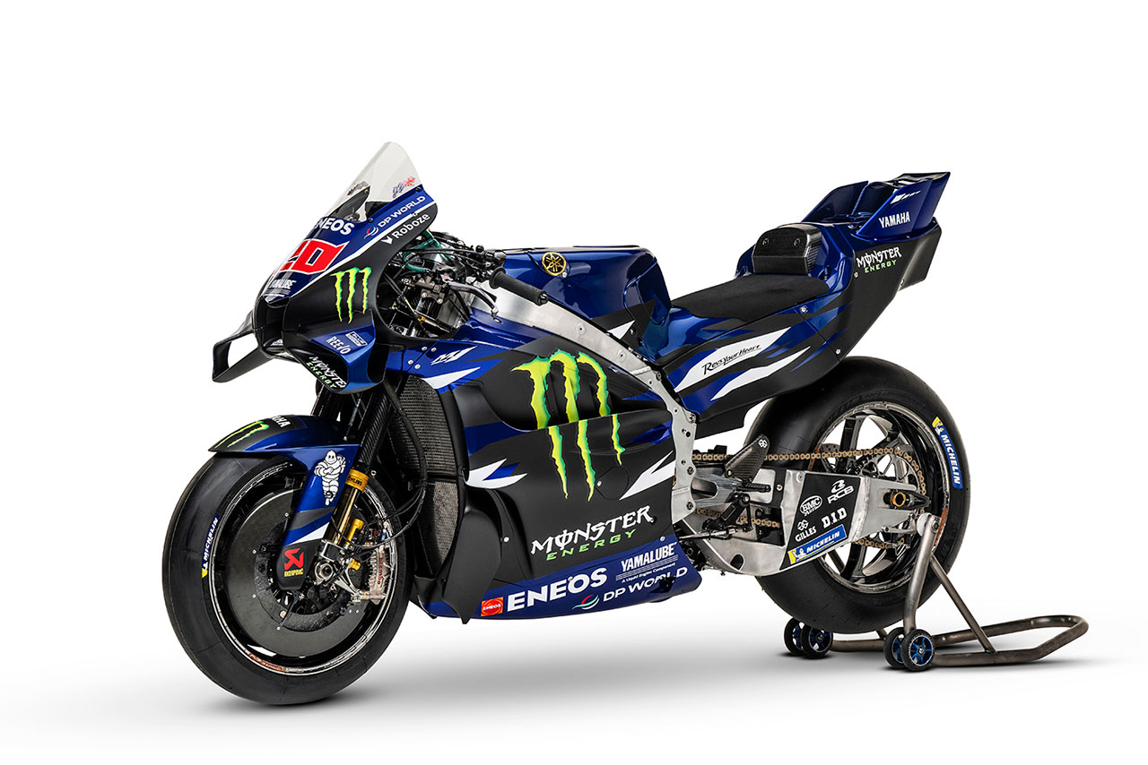 モンスターエナジー・ヤマハMotoGP、2026年型YZR-M1を披露。新型V4エンジンとともに前進誓う