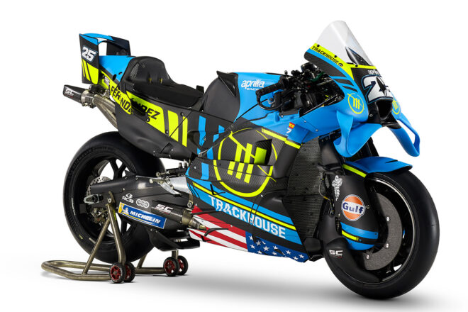 小椋藍を擁するトラックハウスが2026年のカラーリングを披露。ガルフとのコラボカラーも同時発表／MotoGP