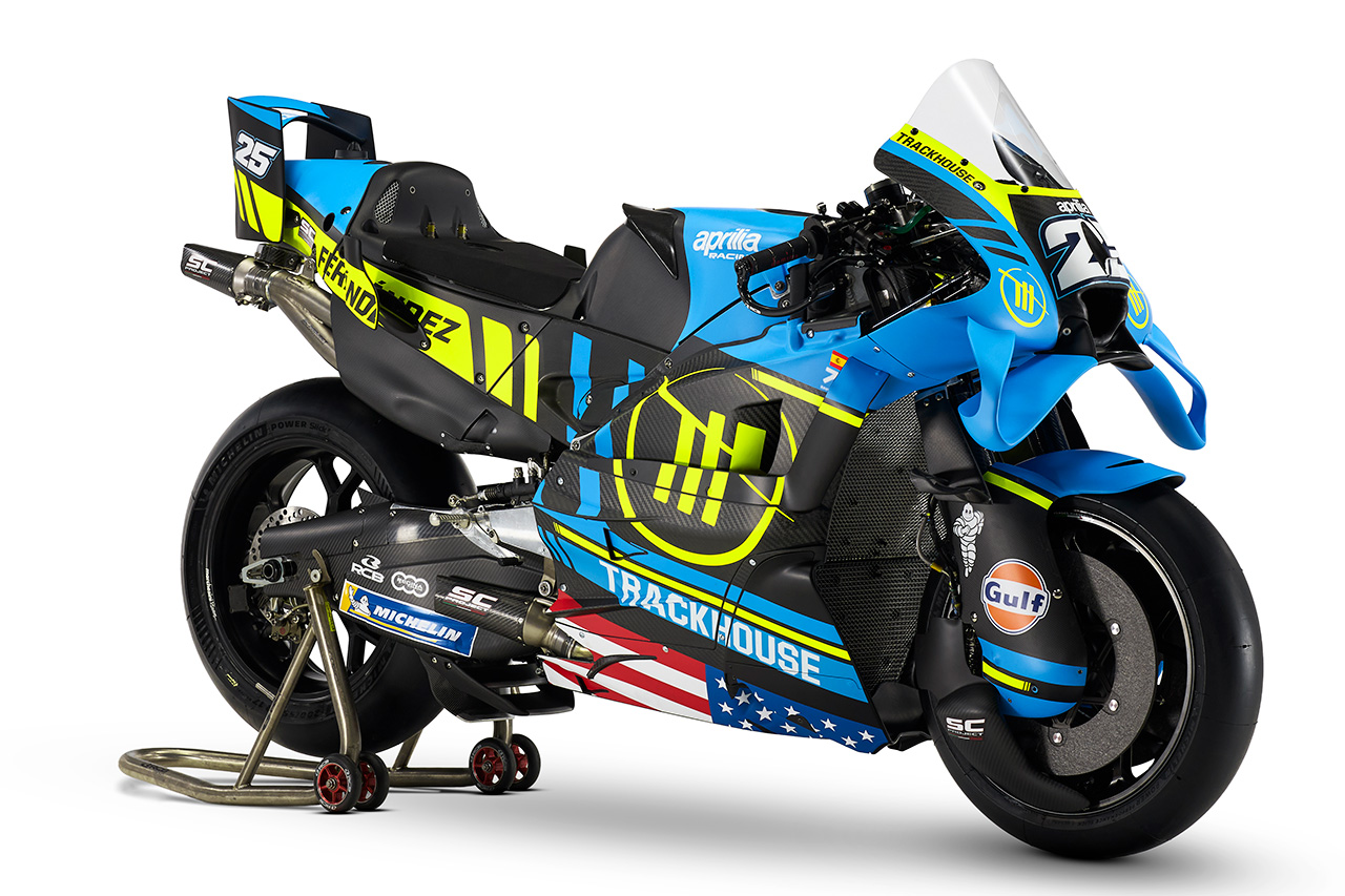 小椋藍を擁するトラックハウスが2026年のカラーリングを披露。ガルフとのコラボカラーも同時発表／MotoGP