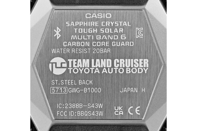 ダカールラリーを戦うチームランドクルーザー・トヨタオートボデー仕様のG-SHOCKが登場。MUDMASTER最上位モデルがベース