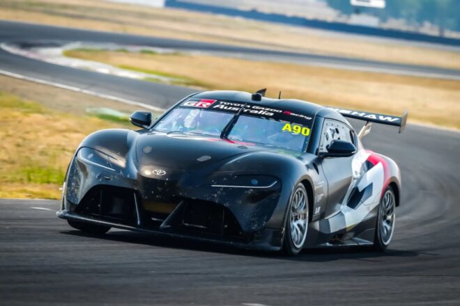 トヨタ陣営BJRも新型GRスープラをシェイクダウン。エースも「最初からバランスは良好」と評価／RSC