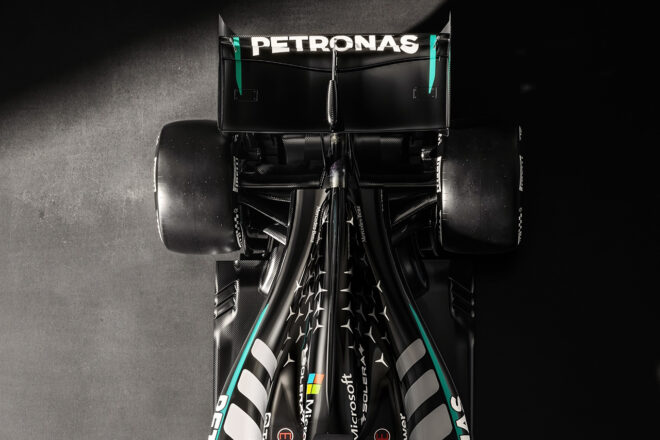 メルセデスの2026年型マシン『W17』のレンダリング画像