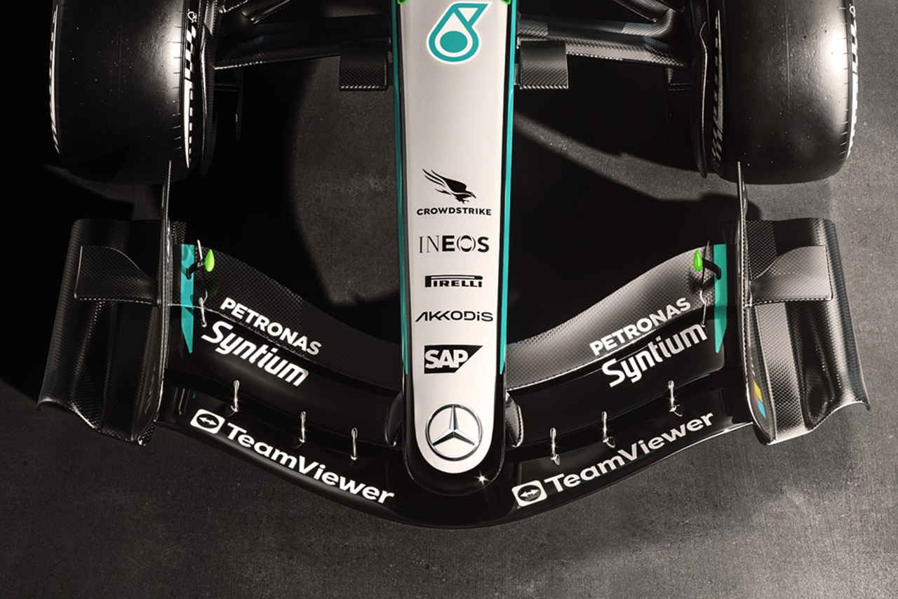 メルセデスの2026年型マシン『W17』のレンダリング画像