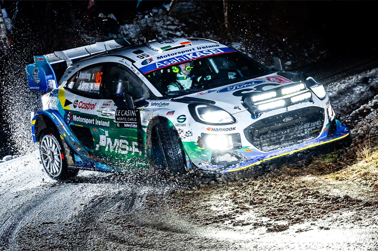 ジョン・アームストロング（フォード・プーマ・ラリー1）2026年WRC第1戦ラリー・モンテカルロ