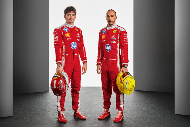 シャルル・ルクレール＆ルイス・ハミルトン（フェラーリ）