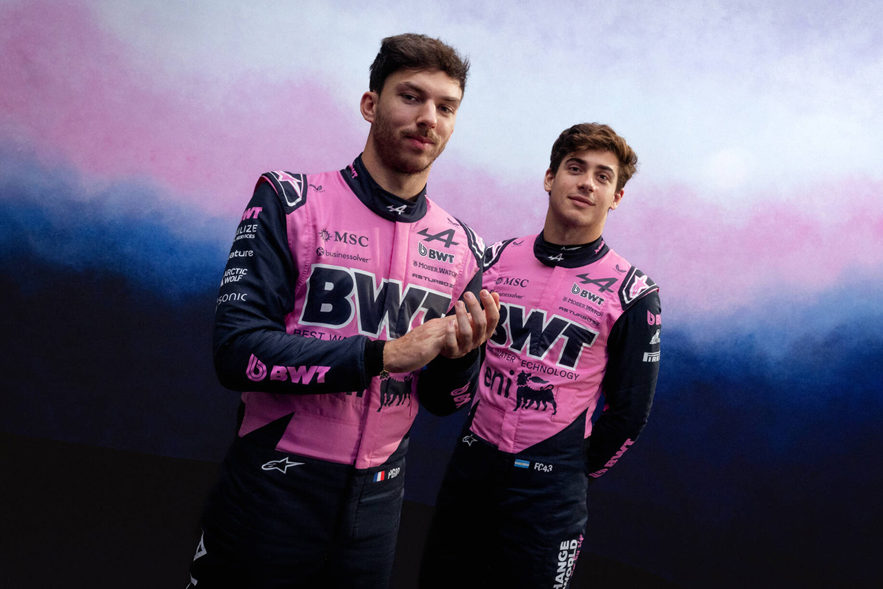 ピエール・ガスリー＆フランコ・コラピント（アルピーヌ）