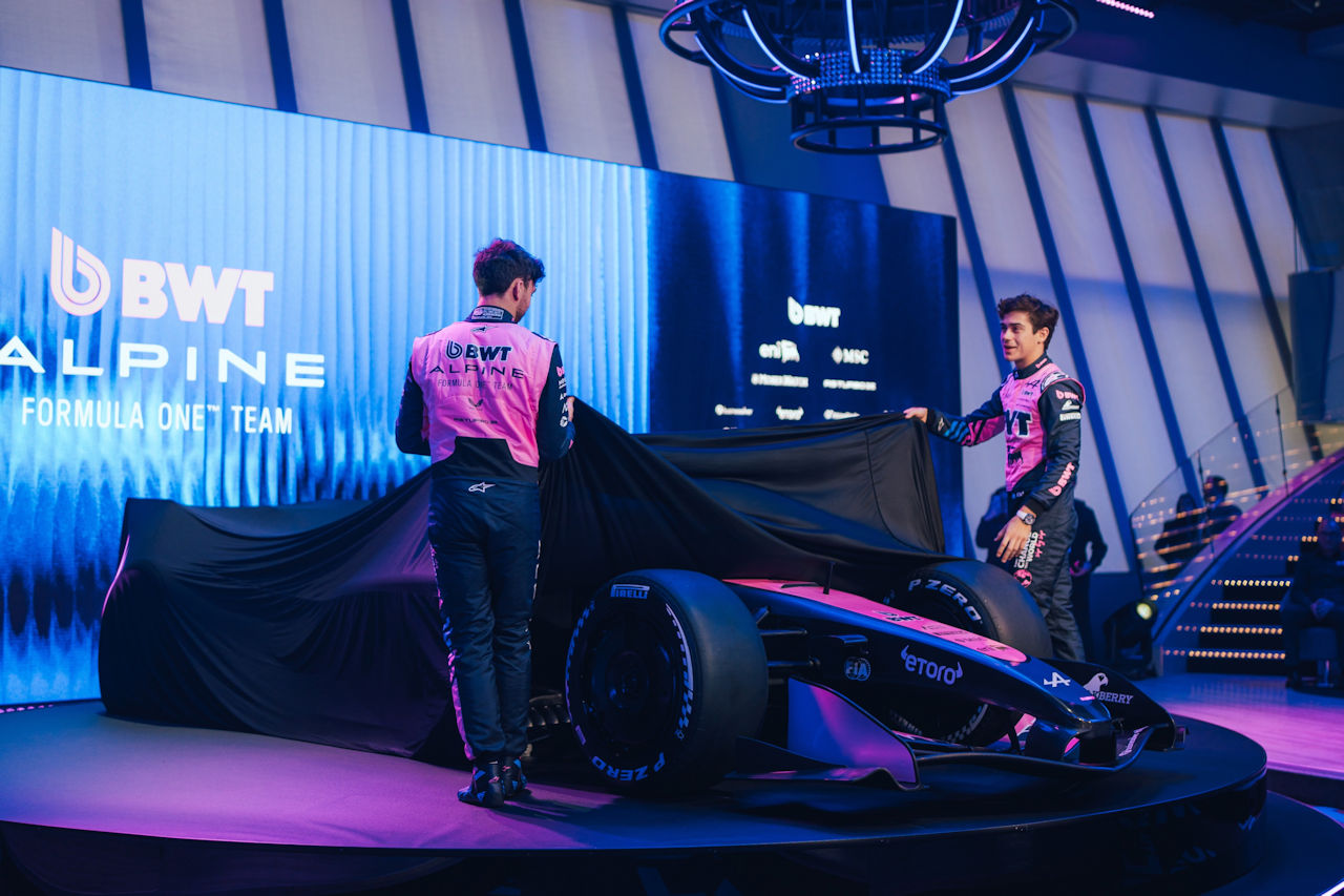 ピエール・ガスリーとフランコ・コラピント（アルピーヌ）