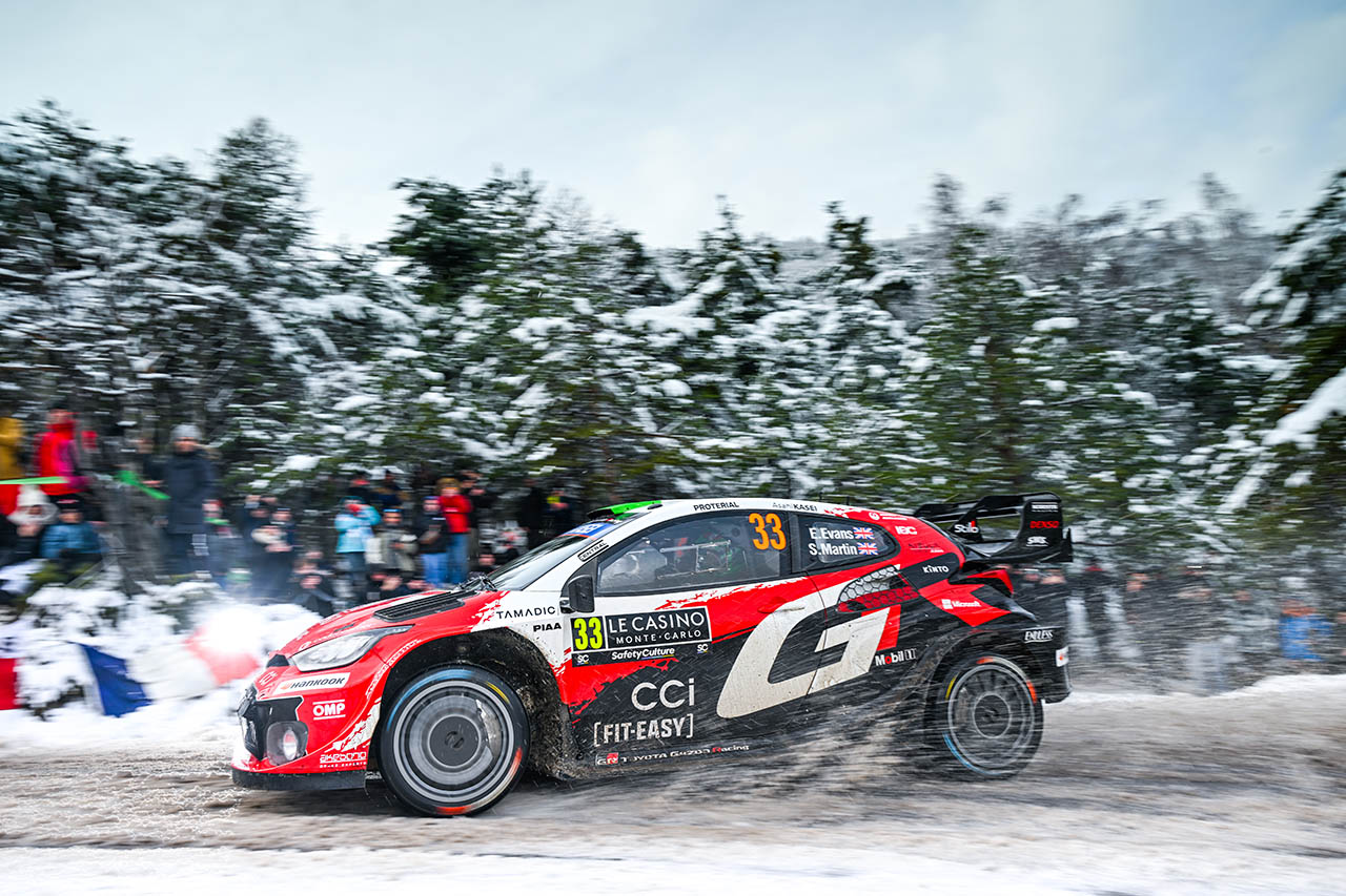 エルフィン・エバンス（トヨタGRヤリス・ラリー1）