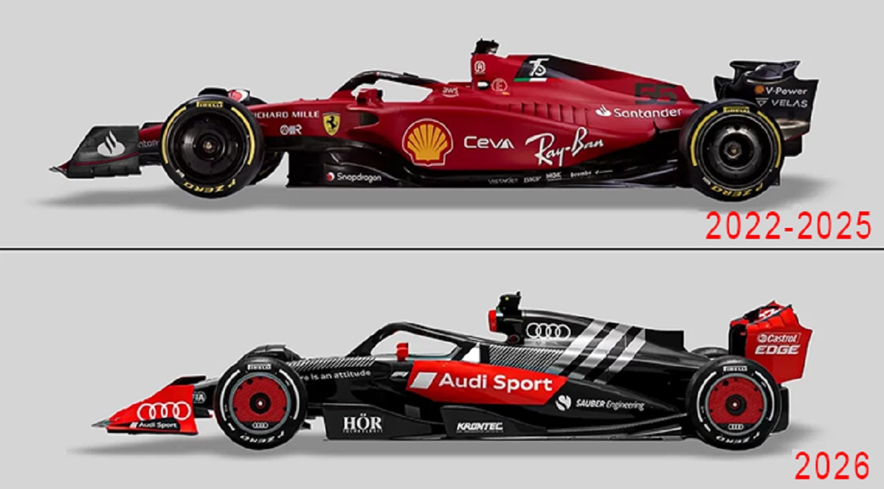 F1シャシーの変化