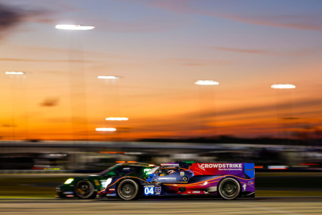 2度の惜敗を経てLMP2で待望のデイトナ制覇。「重荷から解放された」とジョージ・カーツ