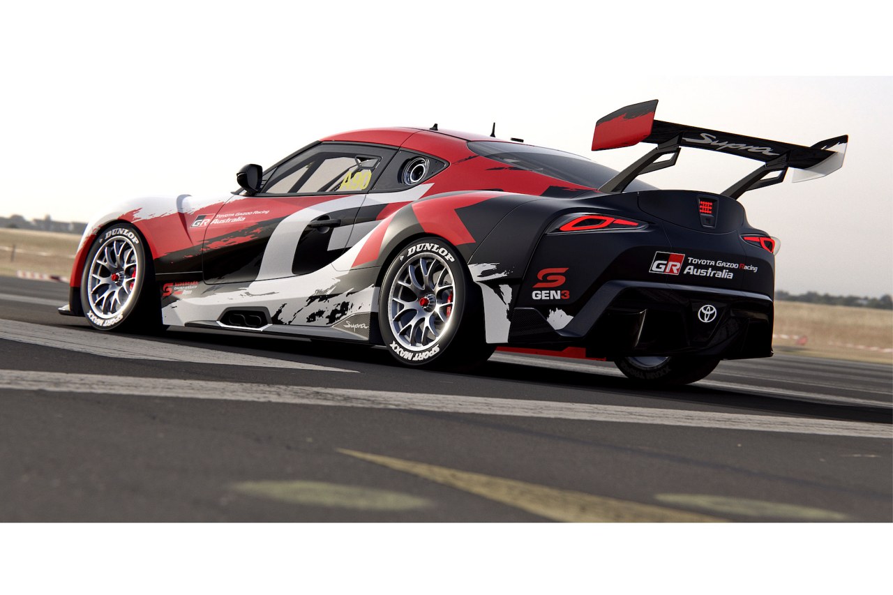トヨタ、2026年型『GRスープラ・スーパーカー』の最終実戦モデル公開。ロバンペラも参戦に興味／RSC