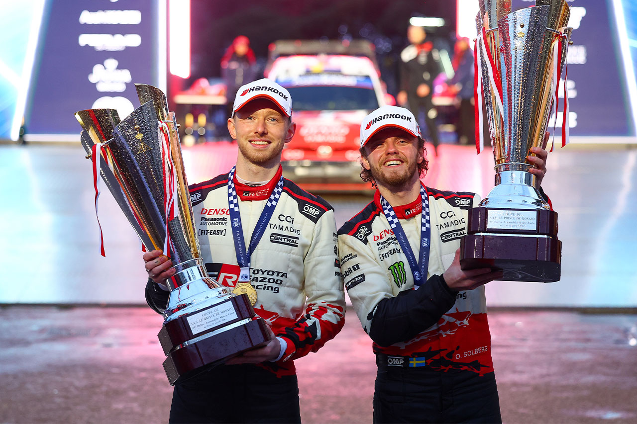 オリバー・ソルベルグ／エリオット・エドモンドソン組（トヨタGRヤリス・ラリー1）
