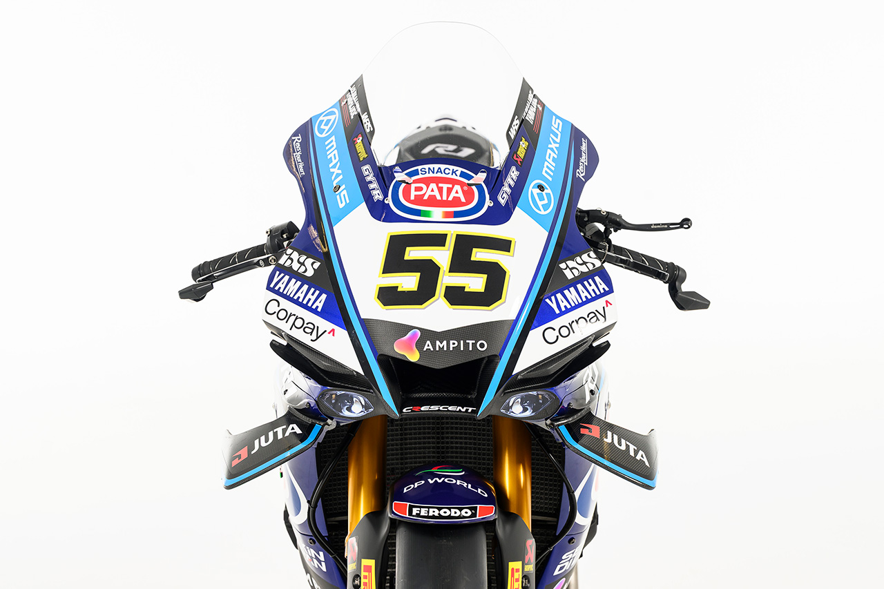 SBK：ヤマハが2026年シーズンの体制を発表。2チーム4台のYZF-R1のカラーリングを披露