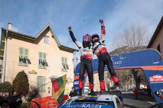 オリバー・ソルベルグ／エリオット・エドモンドソン組（トヨタGRヤリス・ラリー1）