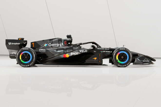 マクラーレンの2026年型マシン『MCL40』／バルセロナテスト用カラーリング
