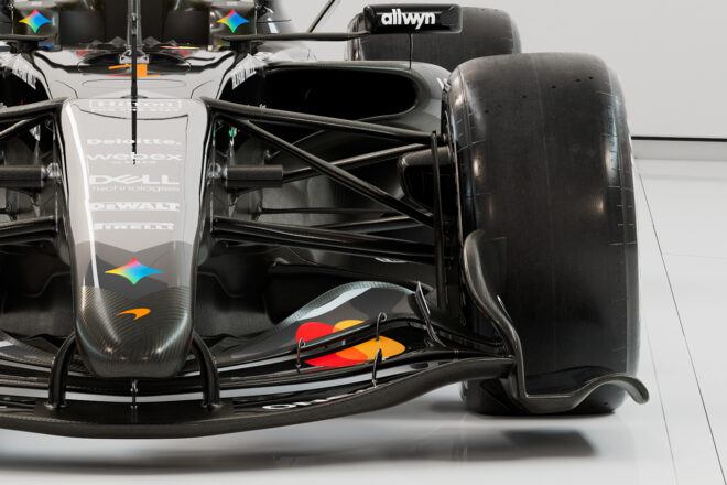 マクラーレンの2026年型マシン『MCL40』／バルセロナテスト用カラーリング