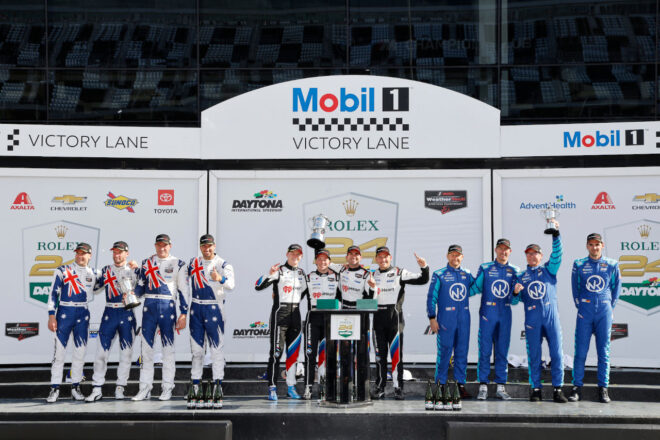 「すべてを出し切った」と惜敗のマーロ・エンゲル。2秒差で逃げ切ったダン・ハーパーは“戦略”を称賛／デイトナ24時間
