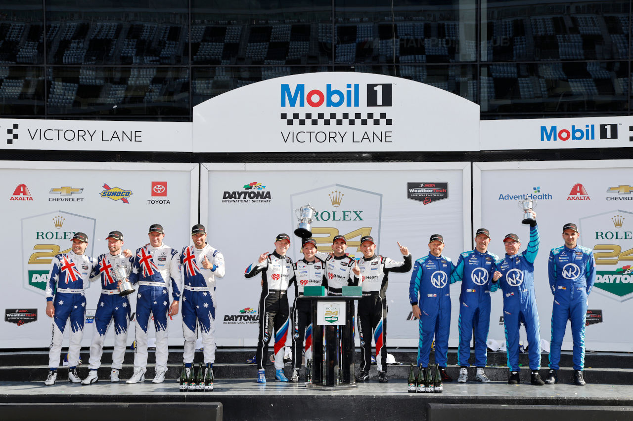 「すべてを出し切った」と惜敗のマーロ・エンゲル。2秒差で逃げ切ったダン・ハーパーは“戦略”を称賛／デイトナ24時間