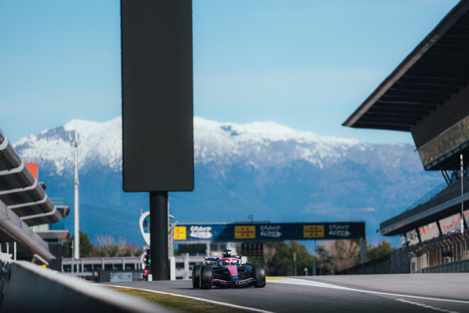 2026年F1プレシーズンテスト（バルセロナ）　フランコ・コラピント（アルピーヌ）