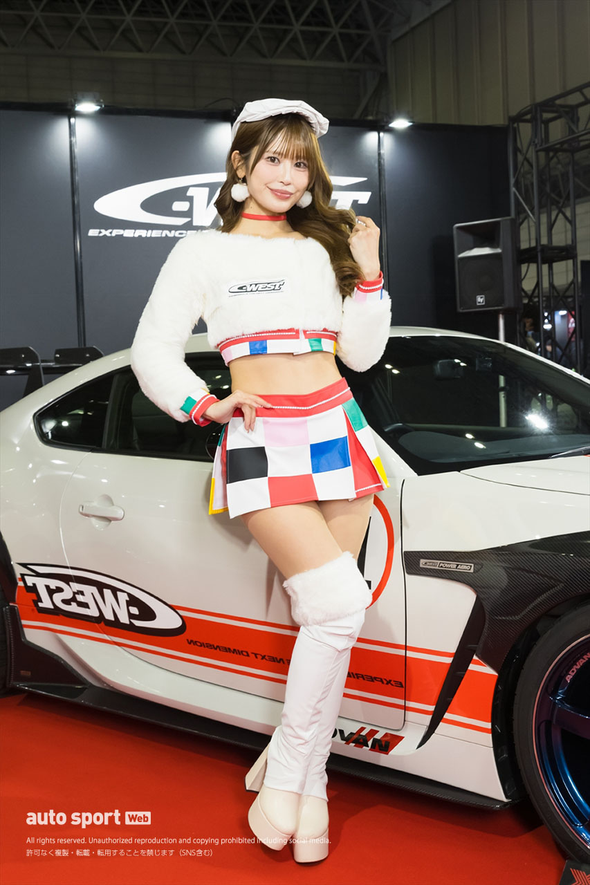 東京オートサロン2026ギャラリー 織田真実那／C-WEST