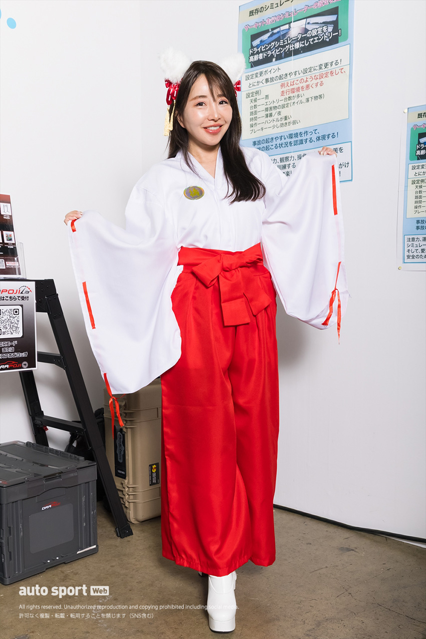 東京オートサロン2026ギャラリー 檜垣希実／optionland