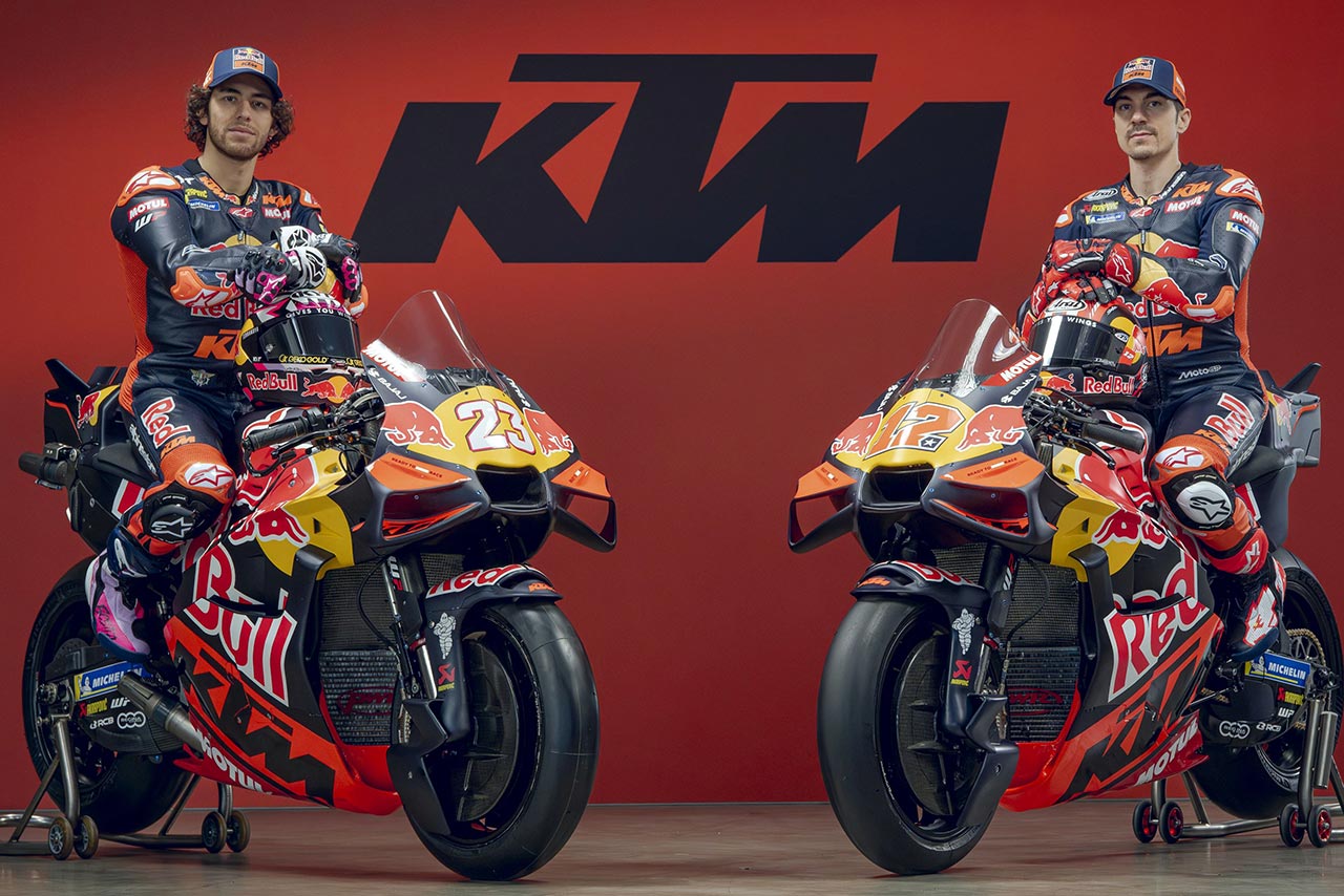 レッドブルKTMテック3がRC16の新カラーを公開。元F1チーム代表のシュタイナーが新CEOに就任／MotoGP