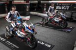 SBK：BMWが2026年仕様のM1000RRを披露。元MotoGPのオリベイラとペトルッチのコンビに一新