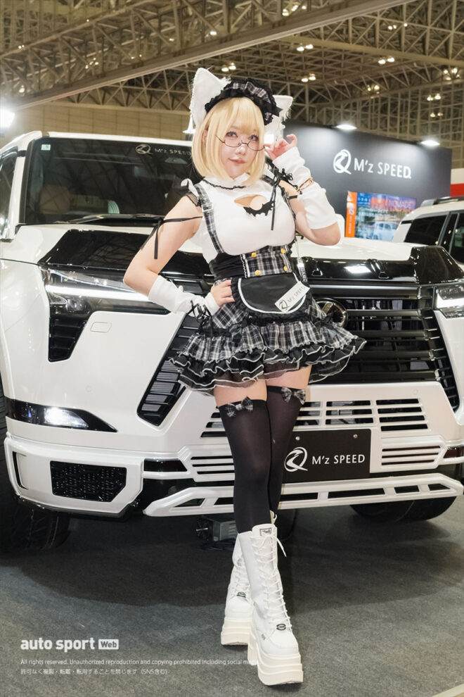 東京オートサロン2026ギャラリー 松岡奈々／M’z SPEED