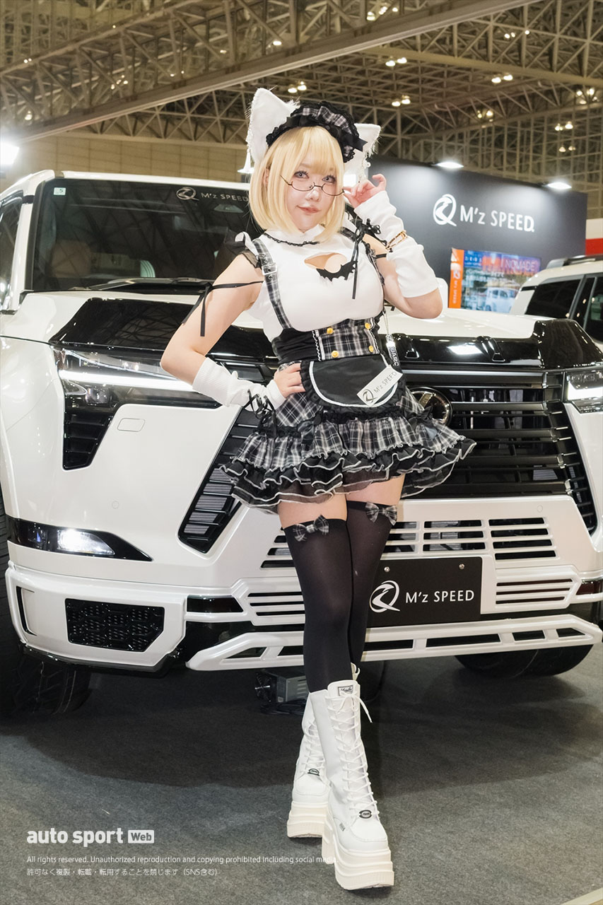東京オートサロン2026ギャラリー 松岡奈々／M’z SPEED