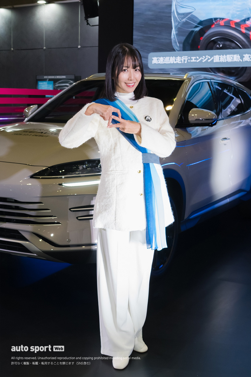 東京オートサロン2026ギャラリー 沙倉しずか／BYD