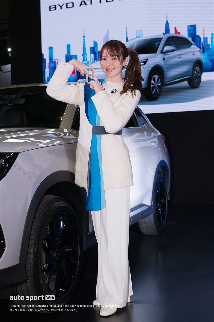 東京オートサロン2026ギャラリー 戸沢里美／BYD
