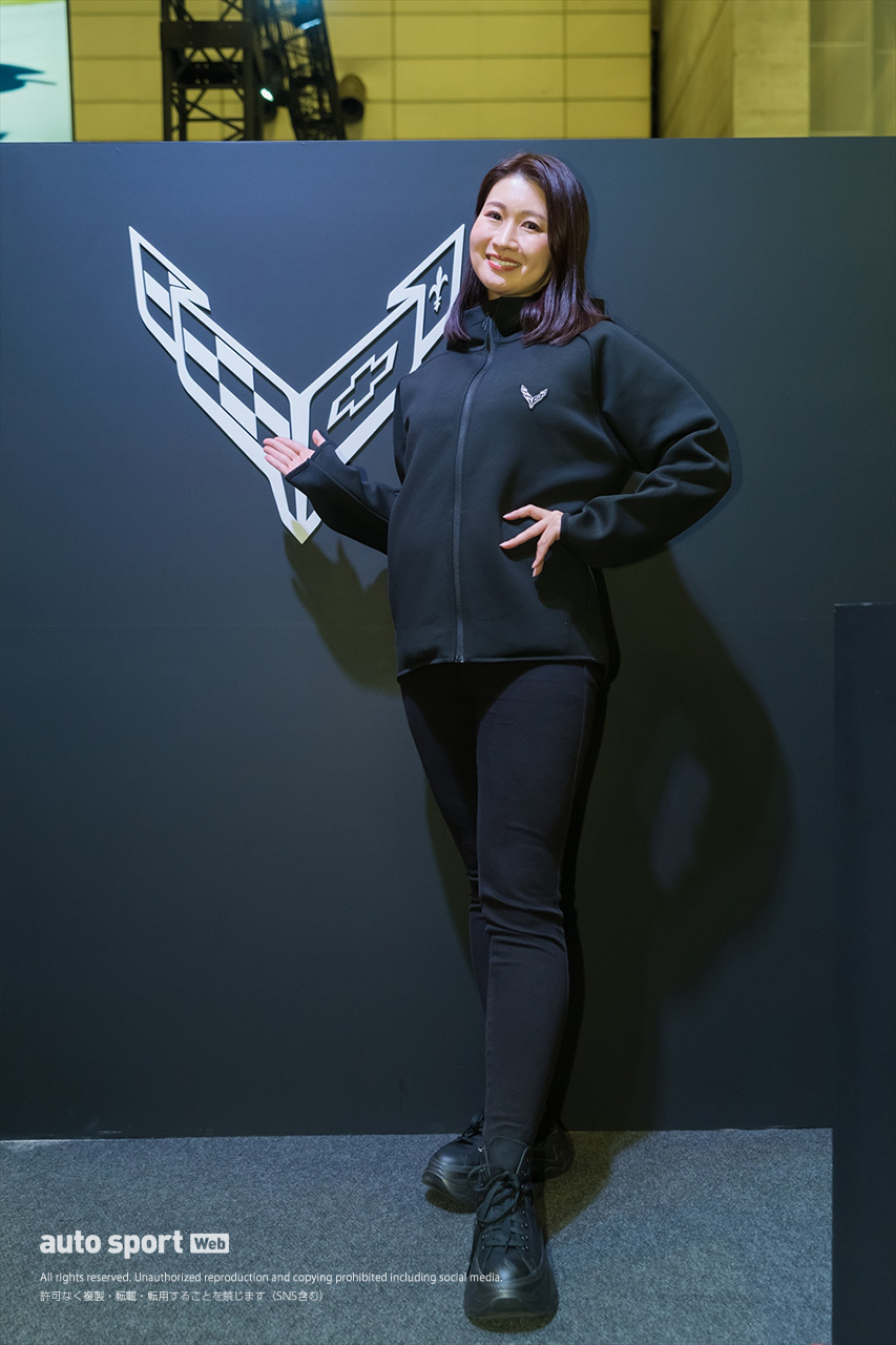 東京オートサロン2026ギャラリー 植山ゆき／シボレー コルベット