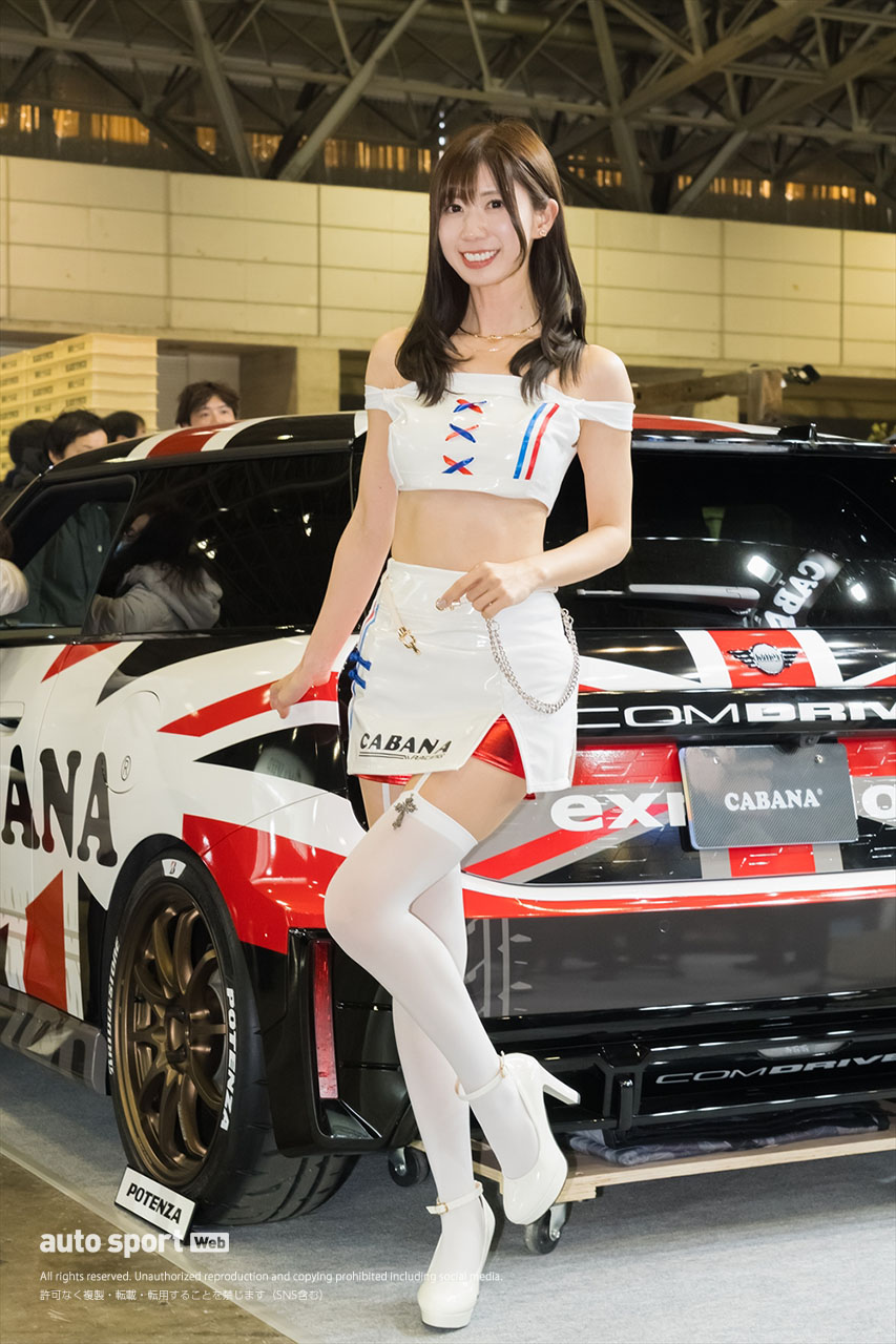 東京オートサロン2026ギャラリー 生田ちむ／CABANA・Speedhack Store