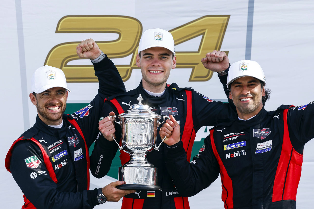 デイトナ優勝でポルシェの期待に応えた“新人”ハインリッヒ。「『正しい判断』だと証明することができた」