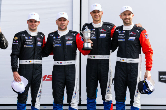 幸先良い船出、WRTが初陣デイトナで3位表彰台。「これは他チームへのメッセージ」とBMWドライバー／IMSA