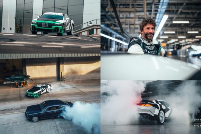 ベントレー×トラビス・パストラーナ、新型モデルによる映像作品『SUPERSPORTS: FULL SEND』を公開