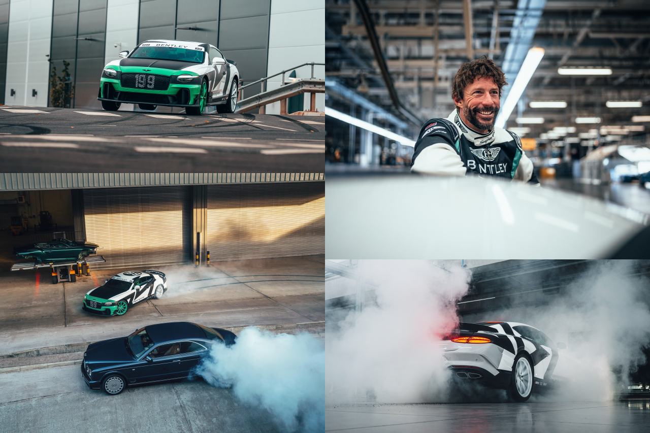 ベントレー×トラビス・パストラーナ、新型モデルによる映像作品『SUPERSPORTS: FULL SEND』を公開
