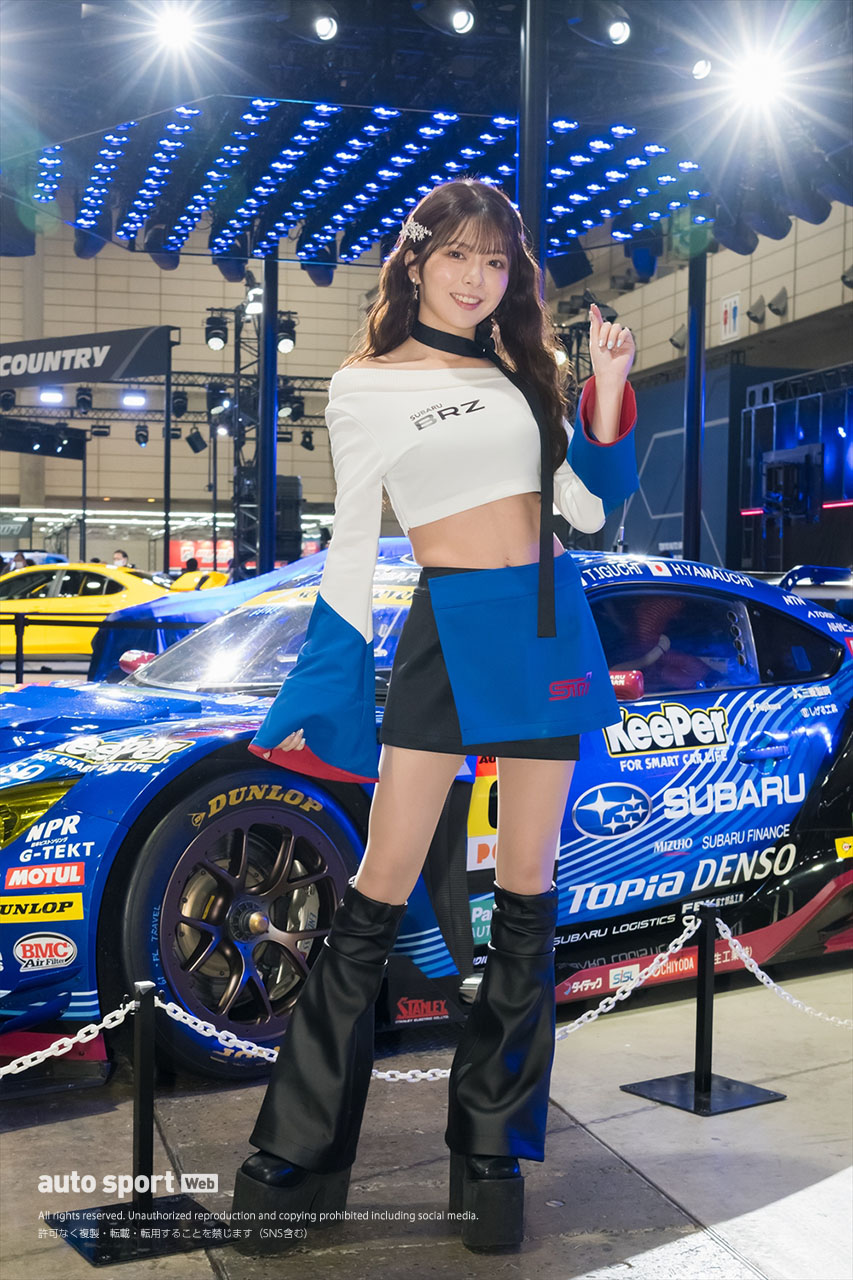 東京オートサロン2026ギャラリー 立華理莉／SUBARU・STI